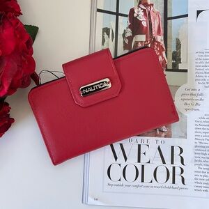 New Nautica Red Women's Wallet
